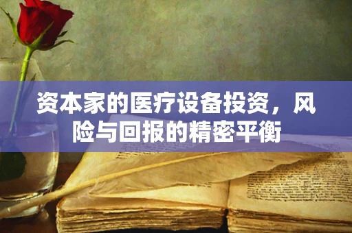 资本家的医疗设备投资，风险与回报的精密平衡
