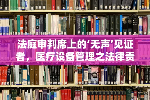 法庭审判席上的‘无声’见证者，医疗设备管理之法律责任