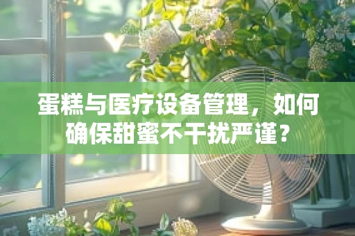 蛋糕与医疗设备管理，如何确保甜蜜不干扰严谨？