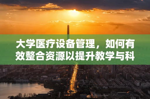 大学医疗设备管理，如何有效整合资源以提升教学与科研效率？
