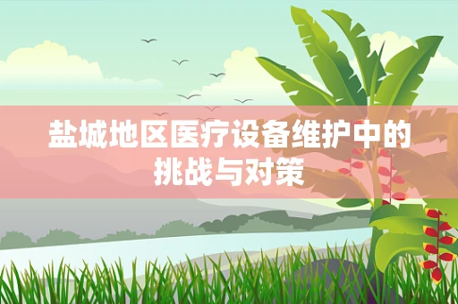 盐城地区医疗设备维护中的挑战与对策