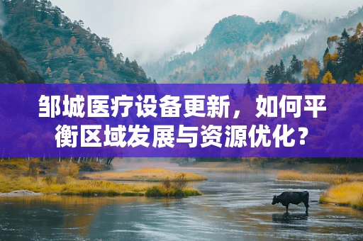 邹城医疗设备更新，如何平衡区域发展与资源优化？