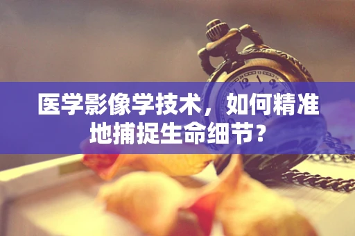 医学影像学技术，如何精准地捕捉生命细节？