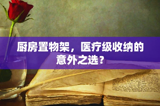 厨房置物架，医疗级收纳的意外之选？