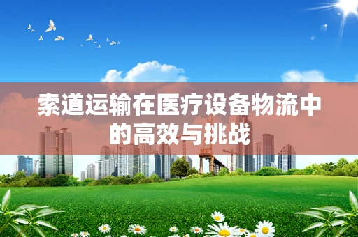 索道运输在医疗设备物流中的高效与挑战
