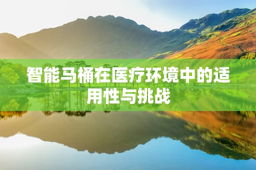 智能马桶在医疗环境中的适用性与挑战