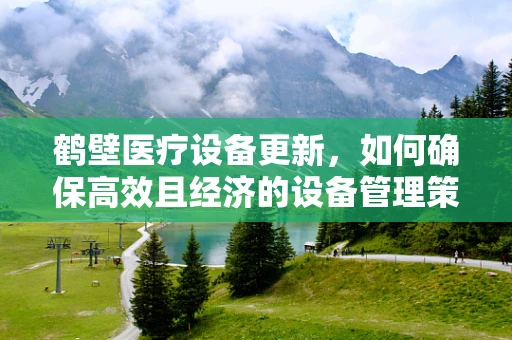 鹤壁医疗设备更新，如何确保高效且经济的设备管理策略？