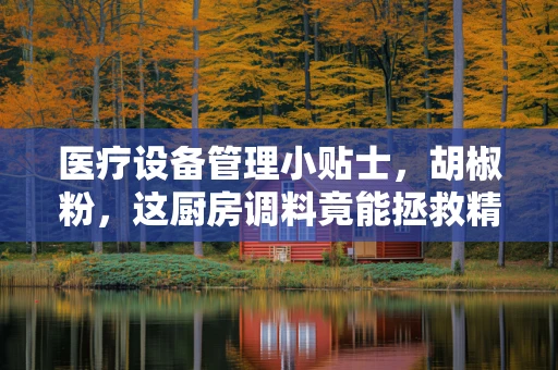 医疗设备管理小贴士，胡椒粉，这厨房调料竟能拯救精密仪器？