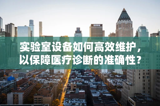 实验室设备如何高效维护，以保障医疗诊断的准确性？