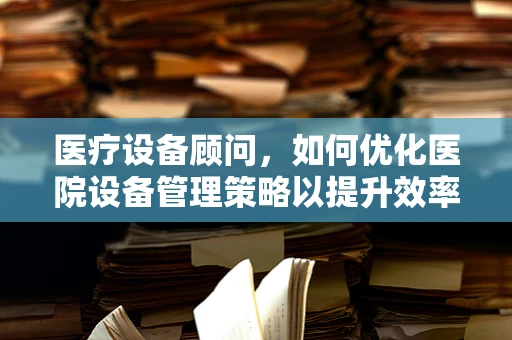 医疗设备顾问，如何优化医院设备管理策略以提升效率？