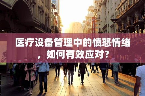 医疗设备管理中的愤怒情绪，如何有效应对？