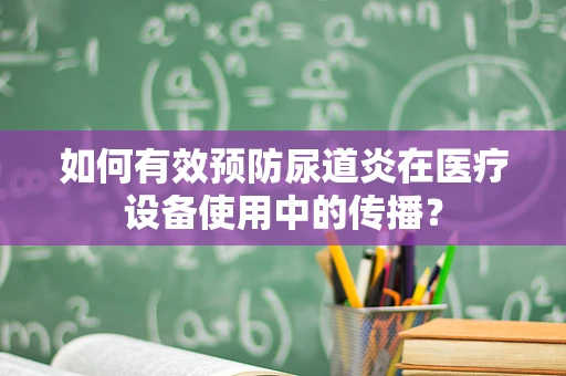 如何有效预防尿道炎在医疗设备使用中的传播？