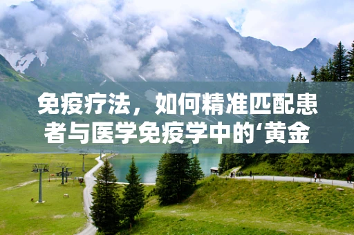免疫疗法，如何精准匹配患者与医学免疫学中的‘黄金配对’？