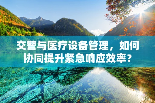 交警与医疗设备管理，如何协同提升紧急响应效率？