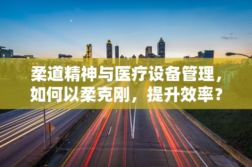 柔道精神与医疗设备管理，如何以柔克刚，提升效率？