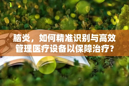 脑炎，如何精准识别与高效管理医疗设备以保障治疗？