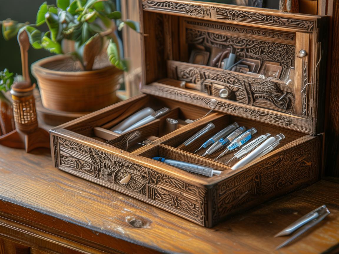 化妆品收纳盒，医疗设备管理中的意外之用？