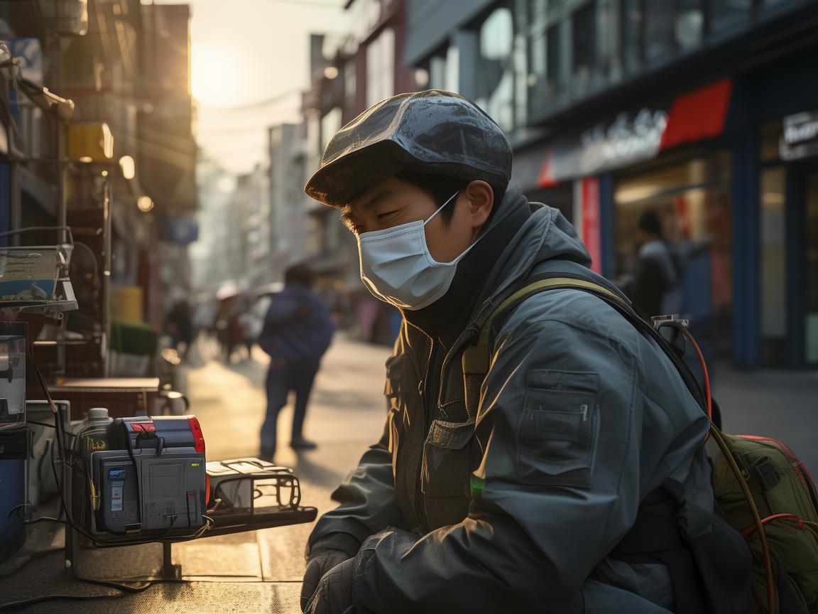 环卫工人的健康守护，医疗设备在环卫作业中的角色