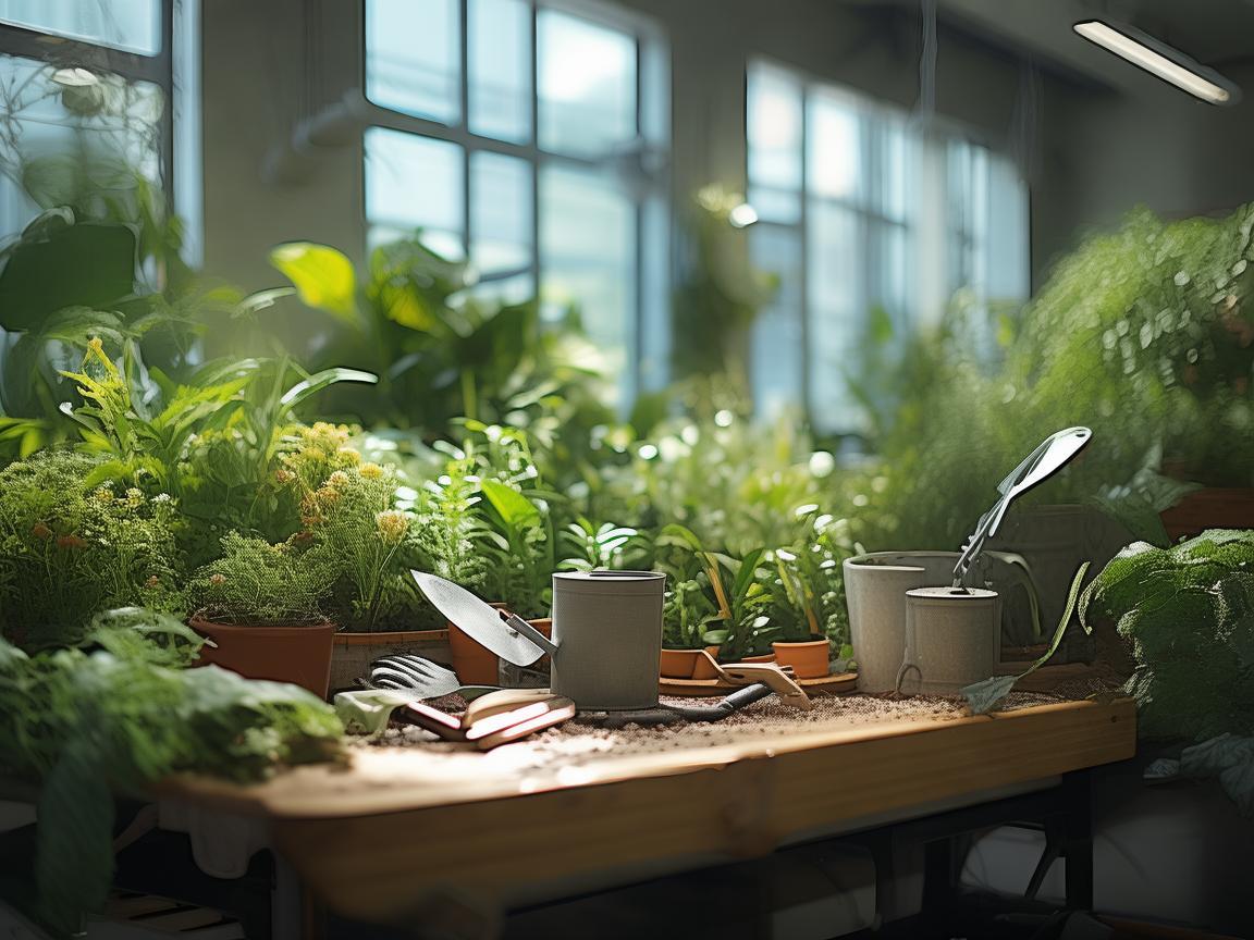 园艺工具，医院环境中的意外‘绿’意？